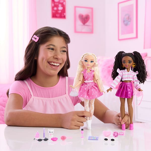Barbie Dream Besties Barbie "Brooklyn" Doll & Accessories, Posable Fashion Doll & Themed Pieces product photo