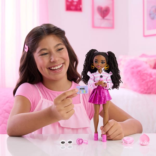 Barbie Dream Besties Barbie "Brooklyn" Doll & Accessories, Posable Fashion Doll & Themed Pieces product photo